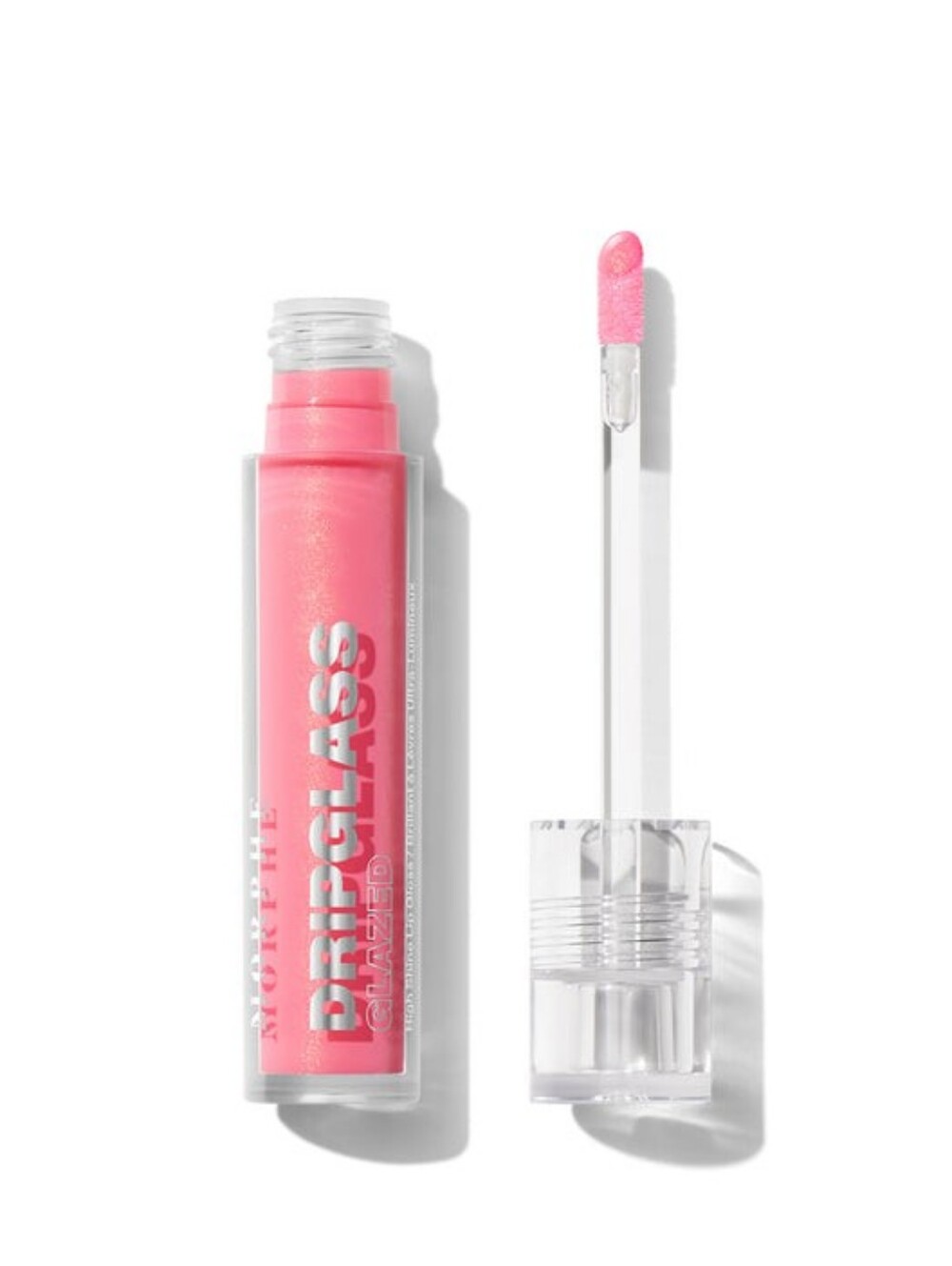Morphe Drip Gloss Glazed High Shine Lip Gloss – Glazed Pink Mirror